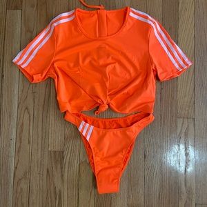 Ivy Park Adidas Knot Swimwear Size M